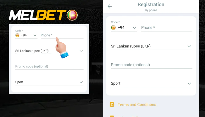 To register by phone, enter your number, step 5