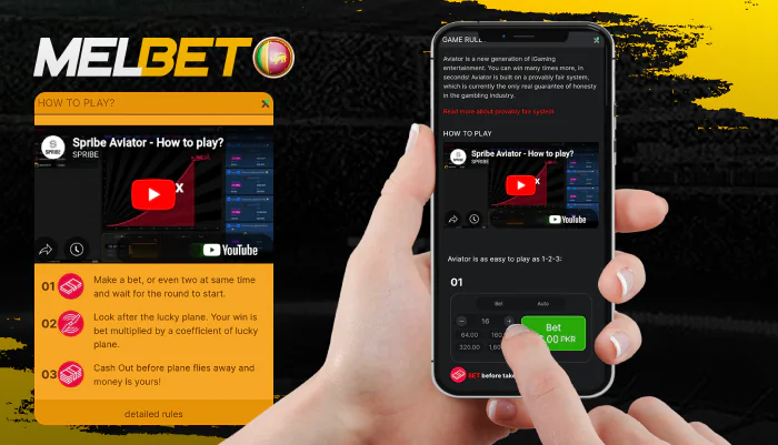 How the Aviator game works on Melbet Sri Lanka