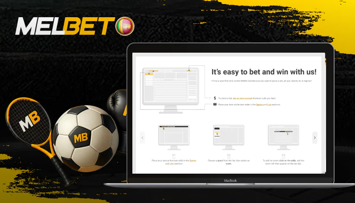 Step-by-step guide to place your first online bet at Melbet