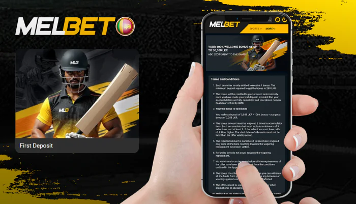 How to claim the Melbet welcome bonus via the mobile app