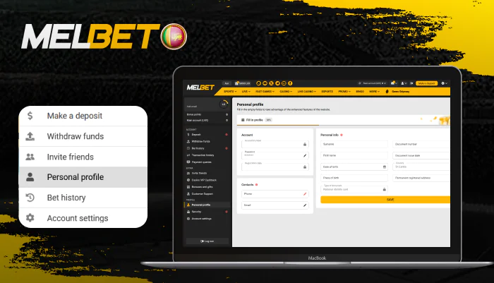 Melbet account features overview for Sri Lankan users