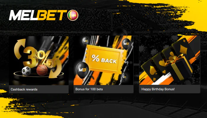 Current promotions and cashback offers at Melbet