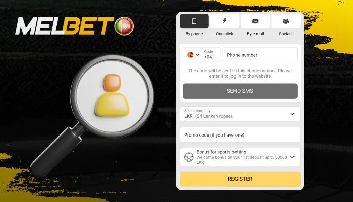 How to register in the Melbet mobile app in Sri Lanka