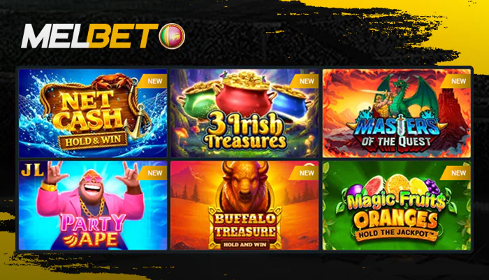 Slot Games in Melbet casino